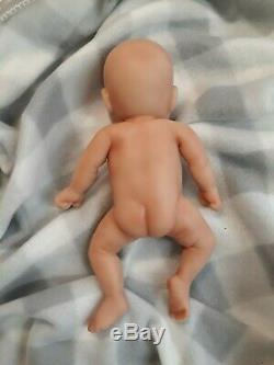 Nouveau 7 Micro Prématuré Full Body Silicone Baby Boy Doll Jackson