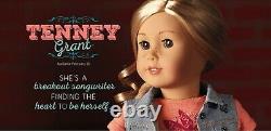 Nouveau Dans Box American Girl 18 Tenney Grant Doll Book Outfit Blonde Hair Musician