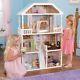 Nouveau Kidkraft Savannah Dollhouse 4 Niveaux Filles Barbie Meubles Poupée Jouer Maison