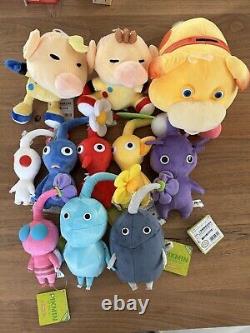 Nouveau ensemble de 11 peluches Nintendo Pikmin japonaises