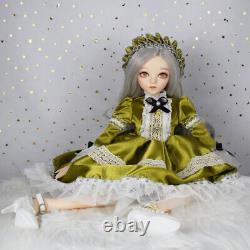 Nouveau set de poupée BJD 1/3 de 60cm, 18 articulations mobiles, princesse de mode, cadeau d'anniversaire pour filles.