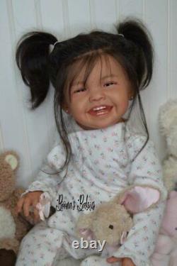 Nouvelle Libération! Commande Personnalisée! Reborn Baby Doll Toddler Girl Mila Par Ping Lau