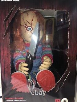 Nouvelle Poupée Animatronique Parlante Chucky Doll. Mariée De Chucky