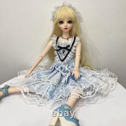 Nouvelle poupée BJD 1/3 de 60cm pour fille avec vêtements de mode - Jouet DIY - Cadeau d'anniversaire pour enfants