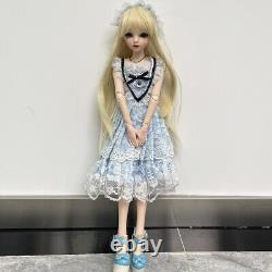 Nouvelle poupée BJD 1/3 de 60cm pour fille avec vêtements de mode - Jouet DIY - Cadeau d'anniversaire pour enfants