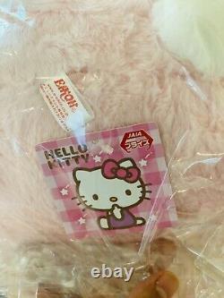 Nouvelle poupée géante en peluche Hello Kitty Sanrio GGJ authentique du Japon en tons pastel
