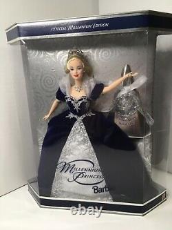 Original Mattel Special Millennium Edition Princesse Barbie Doll Brand New In Box