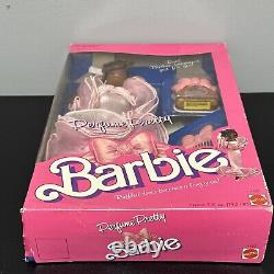 Parfum Joli Christie Barbie Doll Vintage 1987 Nrfb Robe Rose Bow Aa Nrfb