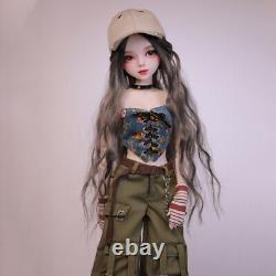 Poupée BJD de mode pour fille 1/3 de 22 pouces avec tenues amovibles - Ensemble complet