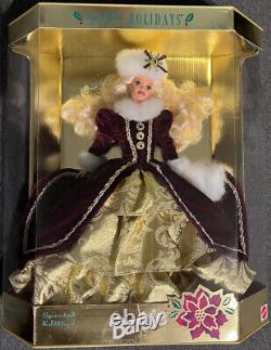 Poupée Barbie Happy Holidays Mattel 1996 toute neuve avec scellé d'usine