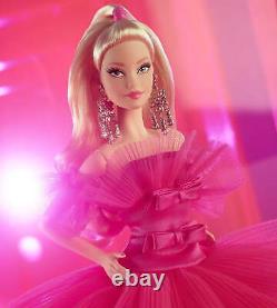 Poupée Barbie Signature Rose Collection, Poupée Barbie En Pierre De Soie Dans Tulle Gown
