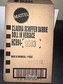 Poupée Barbie Signature Supermodel Claudia Schiffer en Versace