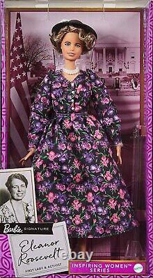 Poupée Barbie Signature de la série 'Femmes Inspirantes' - Eleanor Roosevelt, Première Dame