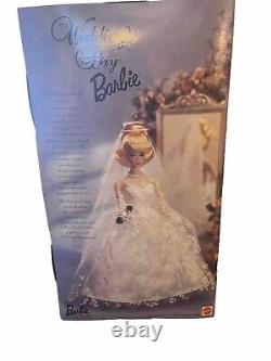Poupée Barbie avec queue de cheval blonde - Édition Collector Jour de Mariage