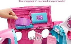 Poupée Barbie et ensemble de voyage avec chiot, bagages et plus de 10 accessoires, multicolore & B