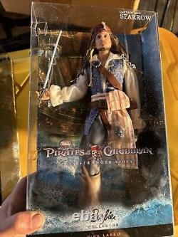 Poupée Jack Sparrow de Pirates des Caraïbes de Mattel T7654