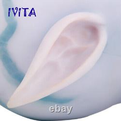 Poupée Reborn en silicone souple IVITA 20'' Mignonne Bébé Fille en Silicone Poids 2900g