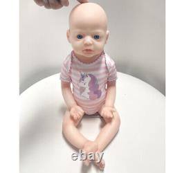Poupée bébé en silicone de qualité supérieure à corps entier, non peinte, en stock aux États-Unis