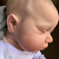 Poupée bébé en silicone et vinyle Bailey Lifelike Newborn de 20 pouces pour filles - Picardias