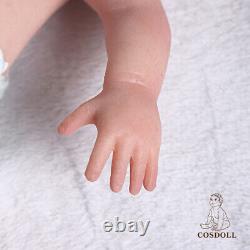 Poupée bébé en silicone intégral COSDOLL 18.5 avec système de boisson et d'urination
