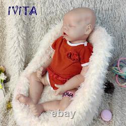 Poupée bébé endormie en silicone réaliste IVITA 18Reborn Garçon et Fille