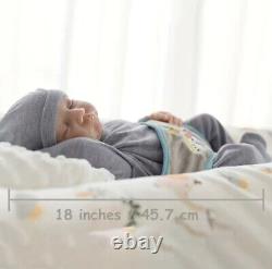 Poupée bébé réaliste Reborn 17 en vinyle souple