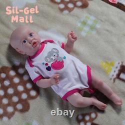Poupée bébé réaliste en silicone complet de 22 pouces, 4.7 kg - Jolie poupée bébé nouveau-née reborn
