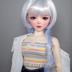 Poupée belle BJD de 56 cm avec tête ouvrable, yeux changeables et accessoires complets