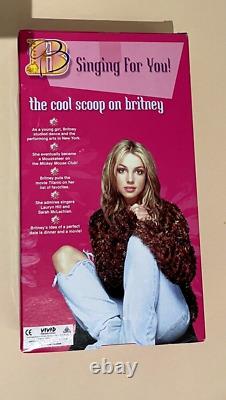 Poupée de mode vintage 2001 Britney Spears chantant pour vous, scellée en usine à l'état neuf