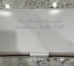 Poupée de porcelaine Shirley Temple So Belle - Édition limitée, non ouverte, avec certificat d'authenticité.