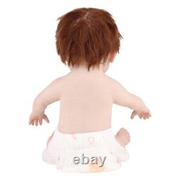 Poupée de renaissance en silicone pour bébé garçon nouveau-né, jouet pour enfants, cadeau avec articulations de positionnement, 47cm