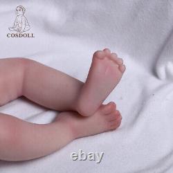 Poupée en silicone de platine COSDOLL 22 Poupée bébé Reborn Poupées bébé Peintes Poupée Corps Mou