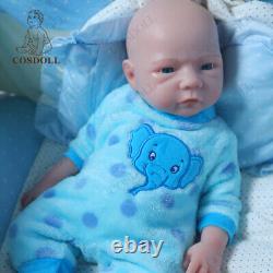 Poupées bébé Reborn COSDOLL 18.5 pouvant boire de l'eau et faire pipi en silicone Platinum Garçon