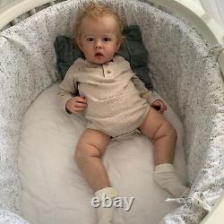 Poupées bébé renaissant en 3D 20/28 pouces garçon corps souple en silicone, jouet en vinyle pour enfants