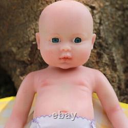 Poupées fillettes de 18 pouces Reborn, poupées bébé en silicone souple à yeux ouverts nouveau-né aux États-Unis.