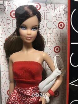 Rare Mattel Barbie Basics Cible Modèle 03 Red Collection Black Label 22 V0333
