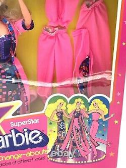 Rare Nos Vintage 1978 Rare Superstar Barbie Fashion Change-abouts Set