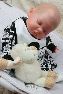 Reborn Baby Heavy Chunky Boy Doll Dalton Outfit Varie Artiste 9yrs Sunbeambabies