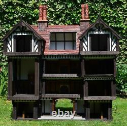 Robert Stubbs Tudor Dolls House, 112 Scale Brook House, Flambant Neuf