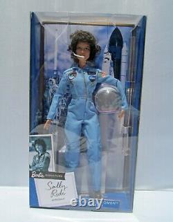 Sally Ride Barbie Signature Doll Inspiring Women Series Nasa Astronaut Nrfb
