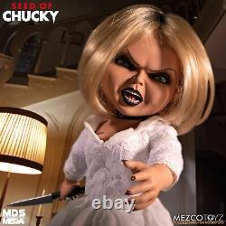 Semence Tiffany De Chucky Parlant 15 Mega Échelle Doll Mezco Mds Horreur Offical