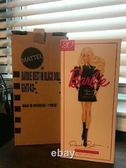 Silkstone Barbie Best In Black Doll Gold Label Bfmc Nouvelle Marque Avec Expéditeur