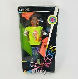 Vintage 1985 Barbie & The Rockers Dee Dee Doll # 1141 1ère Édition Nouveauté En Boîte