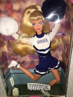 Vintage Nouveau 1996 Université Barbie Édition Spéciale Duke Blue Devils Cheerleader