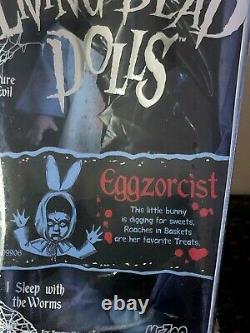 Viving Dead Dolls Blue Eggzorcist 99906 Bloody Eggy Chase Sac Du Corps Box Seeled